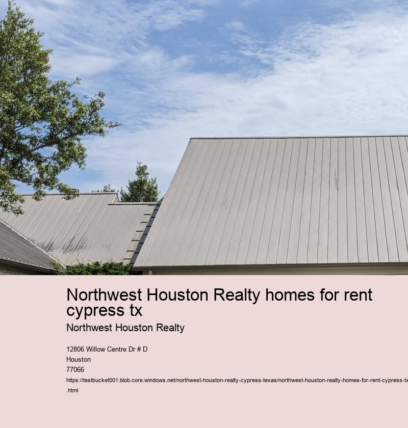 Northwest Houston Realty homes for rent cypress tx